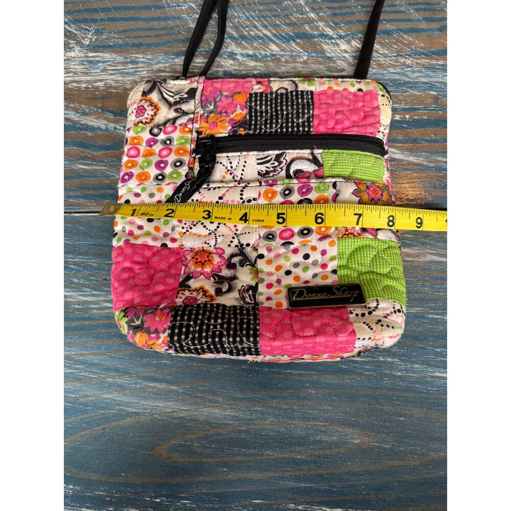 Donna Sharp Quilted Patchwork Crossbody Purse; Ba… - image 5